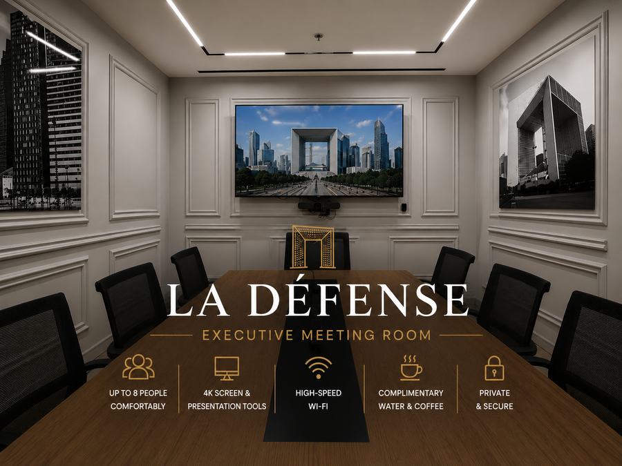 قاعة اجتماعات La Défense — Oh My Desk Business Bay